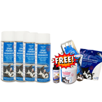 Litter Box Deodorizer Powder & Odor Eliminator (2 pack) - No More Sticky Litter! Fast, Easy, Effective