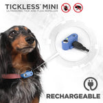 Tickless Mini Ultrasonic Flea & Tick Collar Device for Dogs & Cats