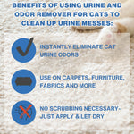 Urine Odor Remover for Cats 128 Oz