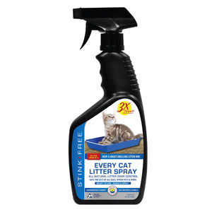 Every Cat Litter Spray 2 Pack & FREE Solid Rainstorm Deodorizer for Cats