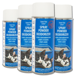 Cat Litter Box Deodorizer Powder Spray & Odor Eliminator - Non-Stick & Non-Stink