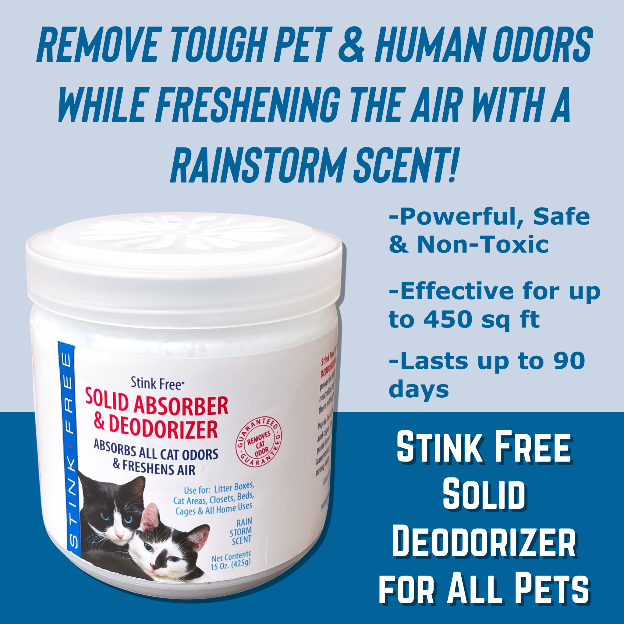 Every Cat Litter Spray & Solid Rainstorm Deodorizer for Cats