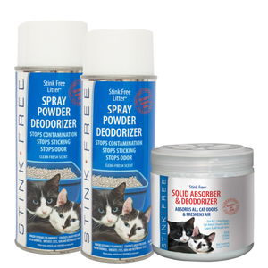 Stink free litter sales box