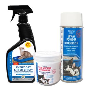 Non stick spray for cat litter box best sale