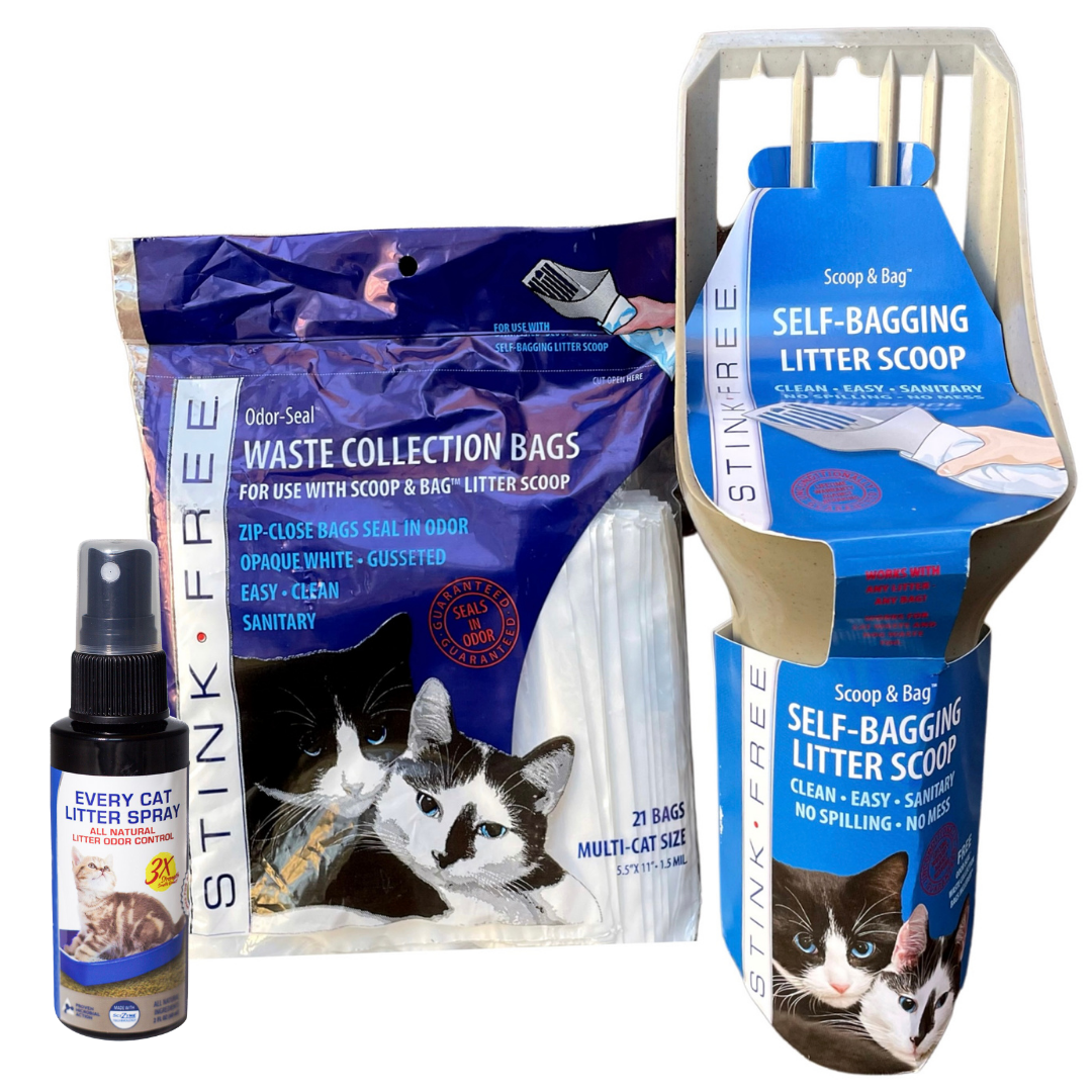 Scute cat litter scoop best sale with bag