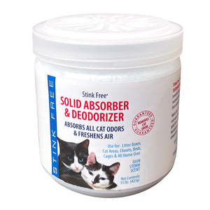 Solid Deodorizer For Cats - Rainstorm Scent
