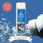 2 Pack of Non Stick Litter Spray with FREE 2 oz Every Cat & Rainstorm Solid Deodorizer