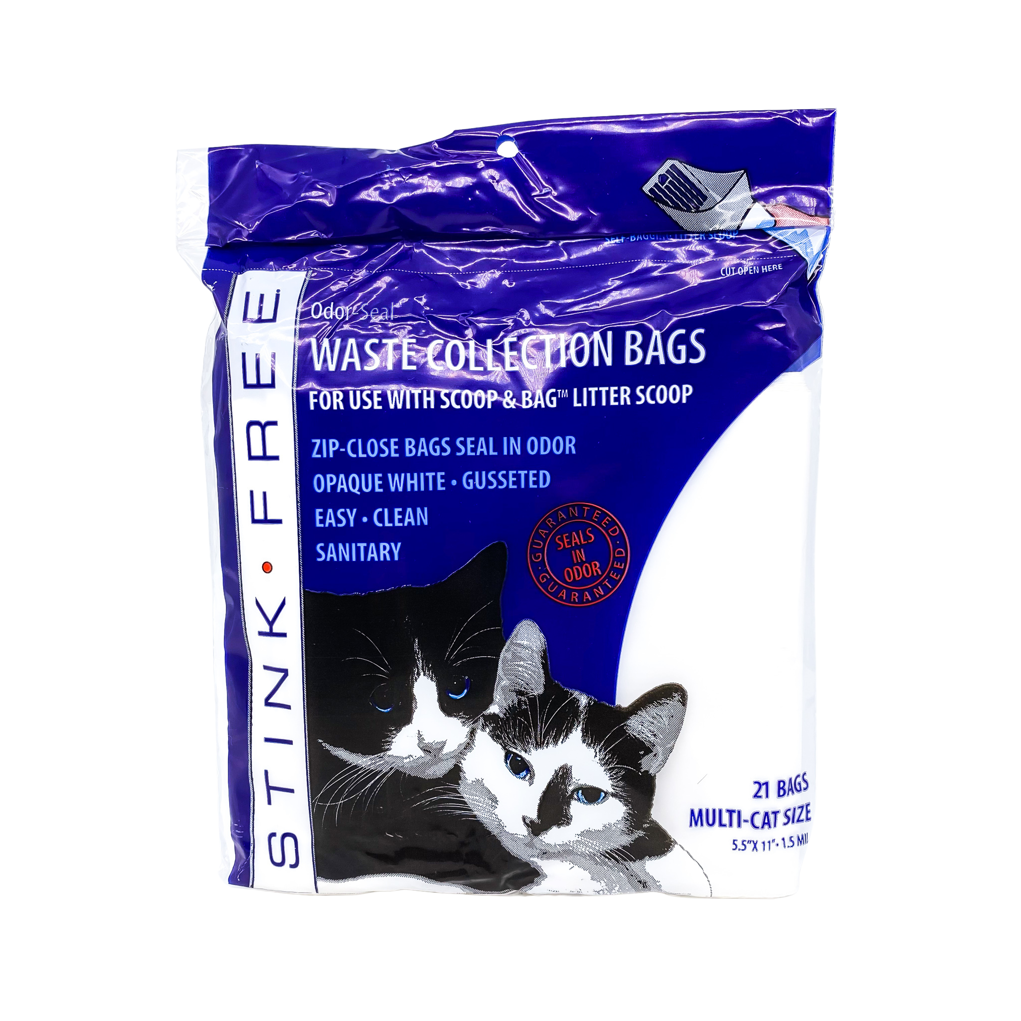BOS Amazing Odor Sealing Cat Waste Disposal Bags - Durable, Unscented – KOL  PET